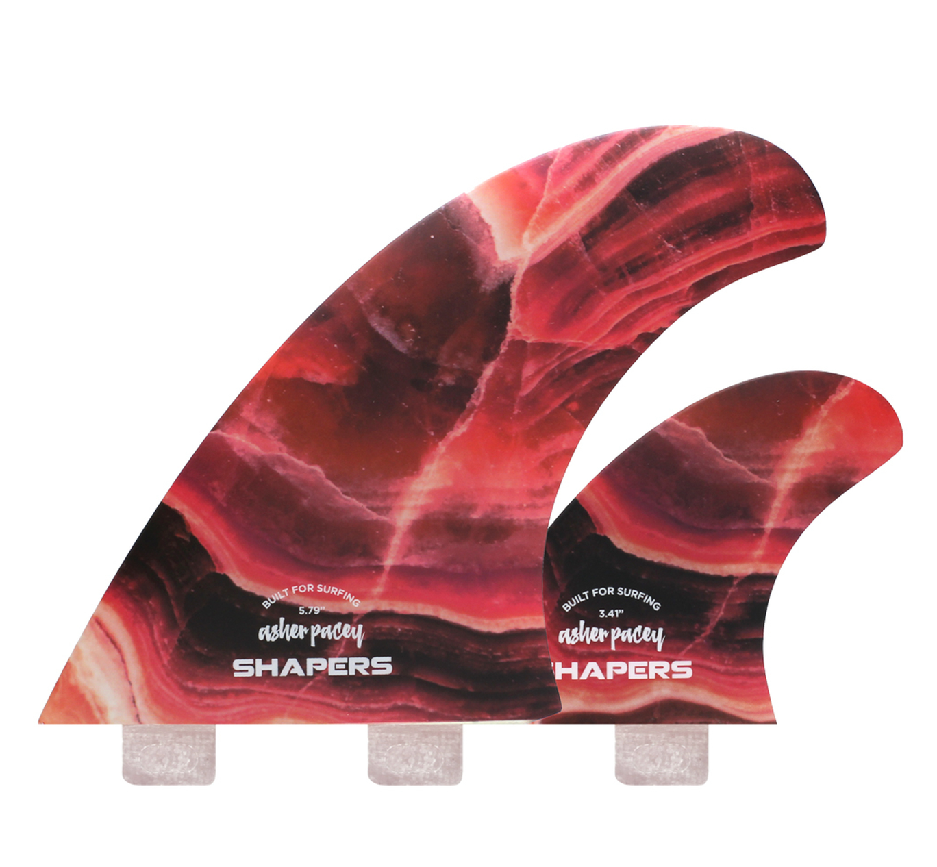 Asher Pacey 5.79" Twin Fin - Agate