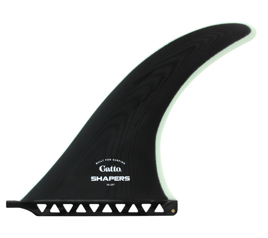 10.25" Gatto Box Fin - Black Mint